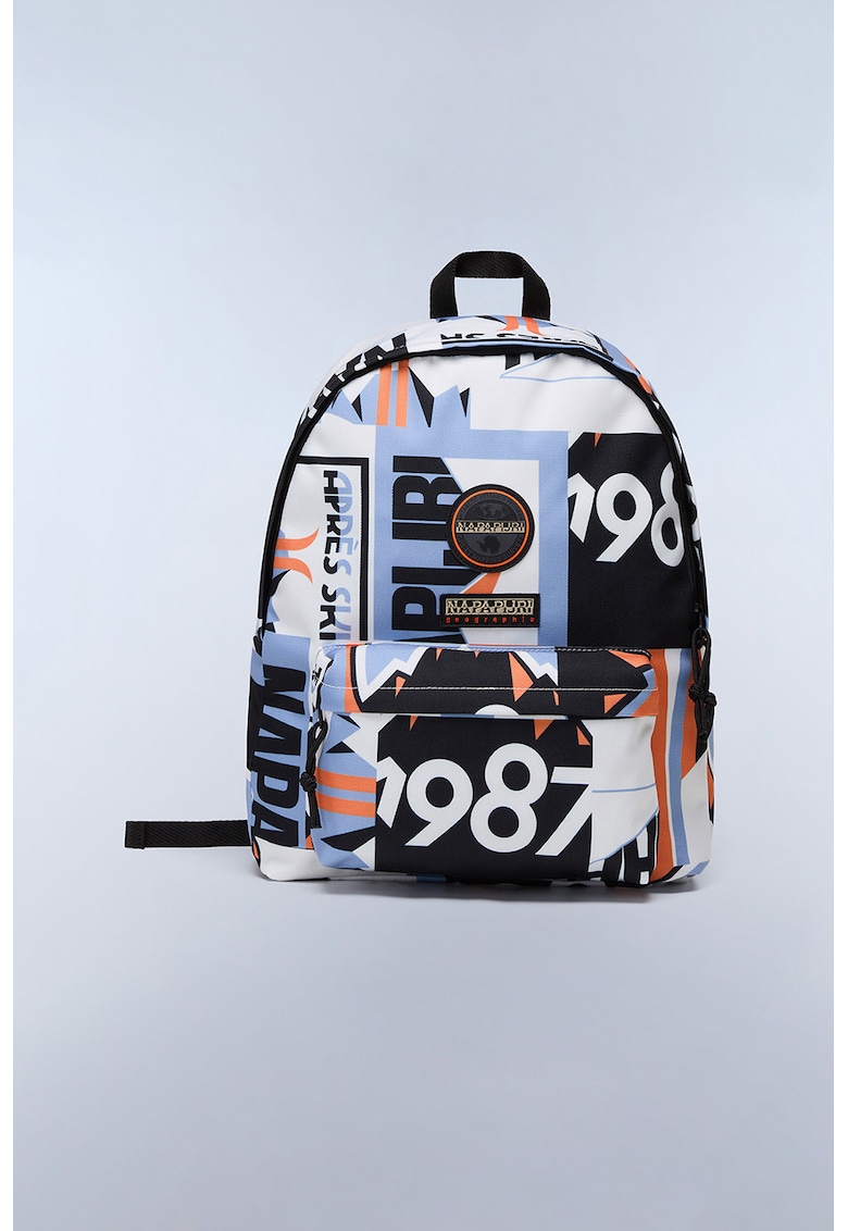 Oferte la Rucsac cu model grafic Voyage - 19.5 L - Alb/Negru/Albastru deschis