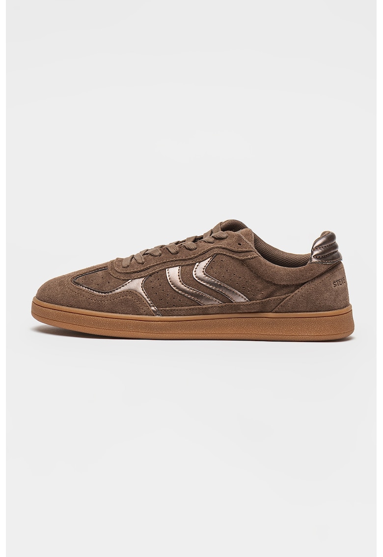 Oferte la Pantofi sport din piele Claymore - Maro camel