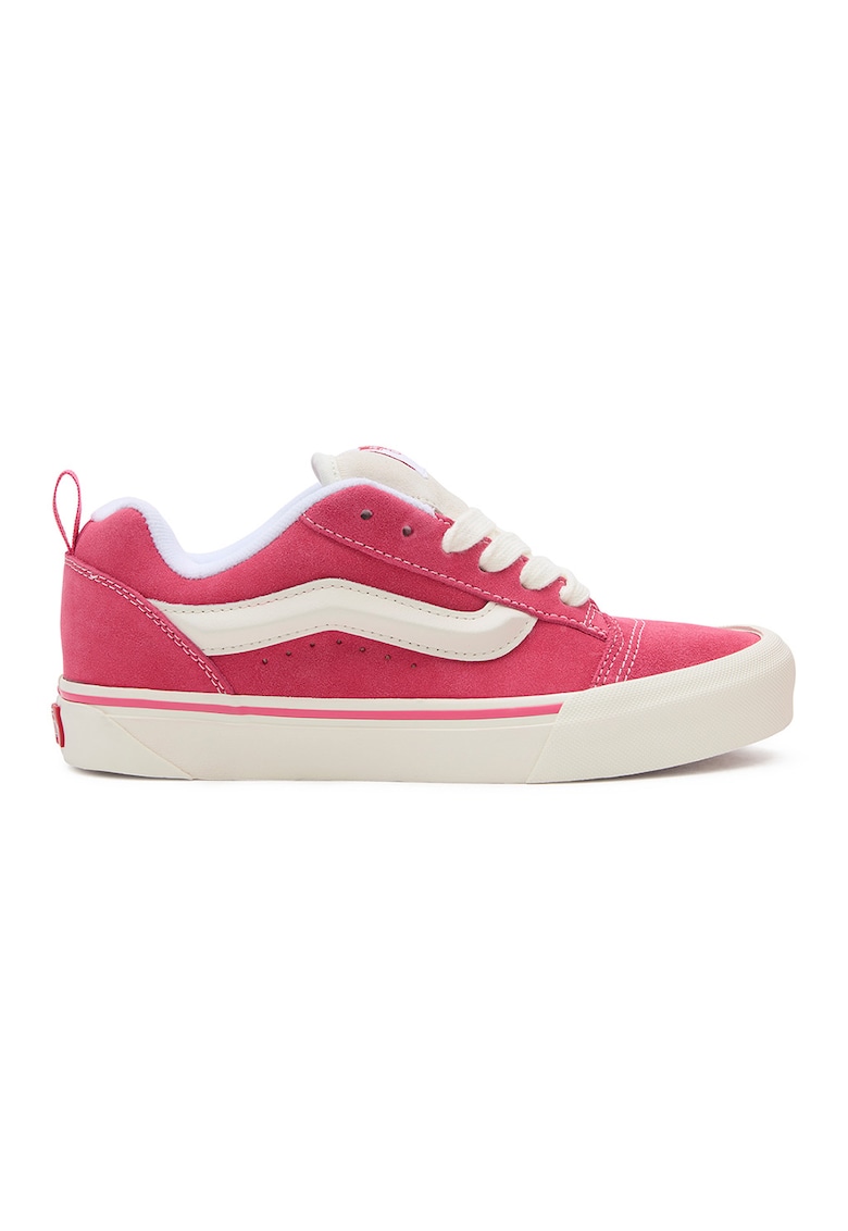 Oferte la Tenisi de piele intoarsa cu detalii contrastante Knu Skool - Roz/Crem