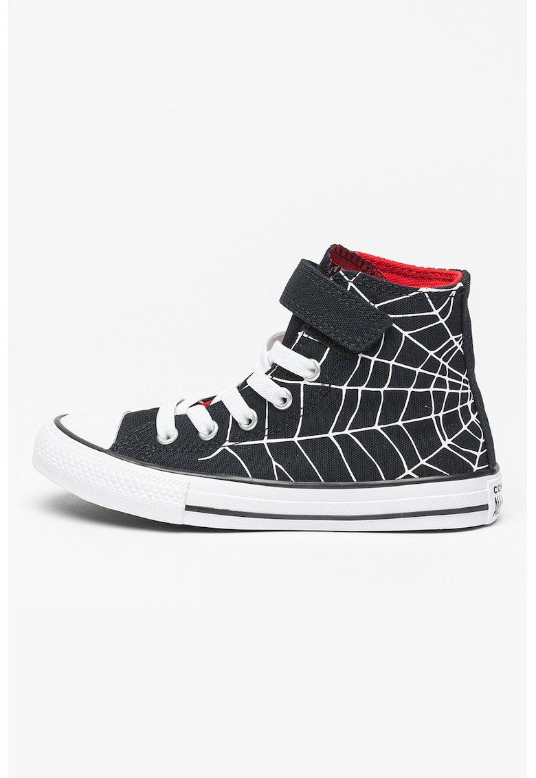 Oferte la Tenisi cu model Chuck Taylor All Star - Rosu/Alb/Negru