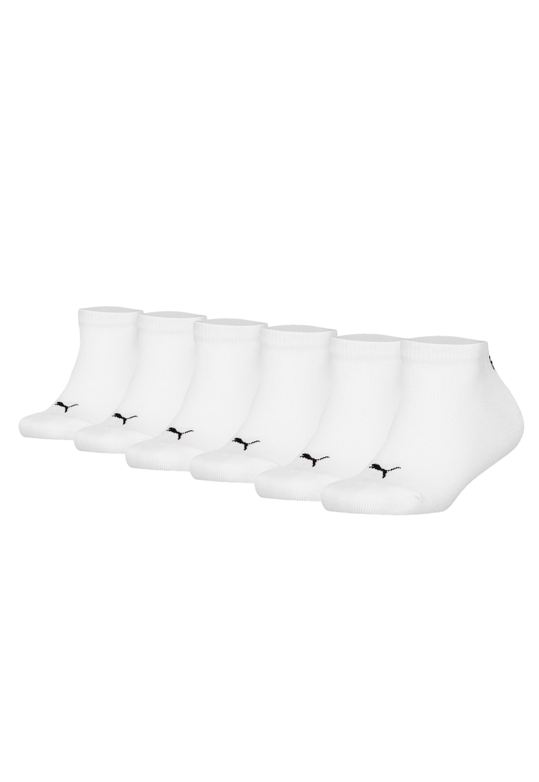 Oferte la Set de sosete scurte cu logo - 6 perechi - Alb