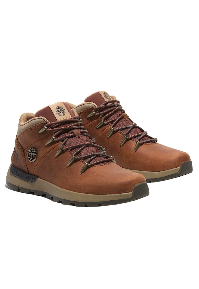 Oferte la Ghete barbati  Euro Sprint Trekker Mid - maro - piele naturala