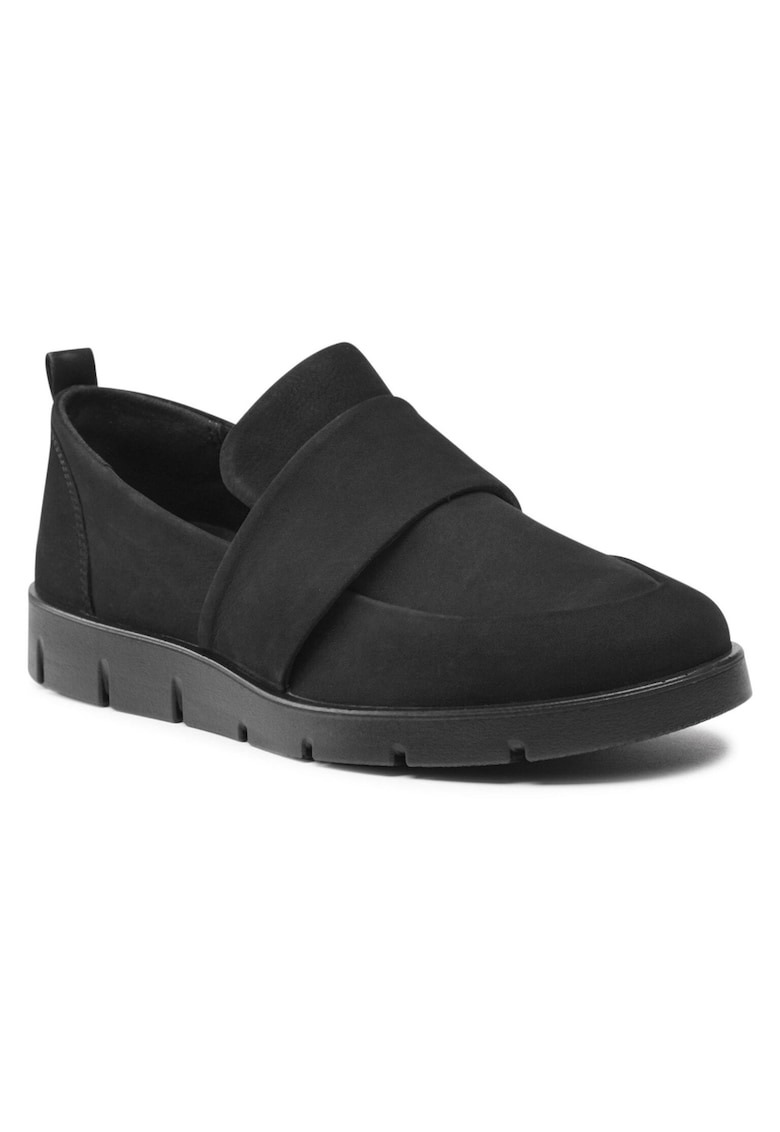 Oferte la Mocasini dama  piele nabuc - negru