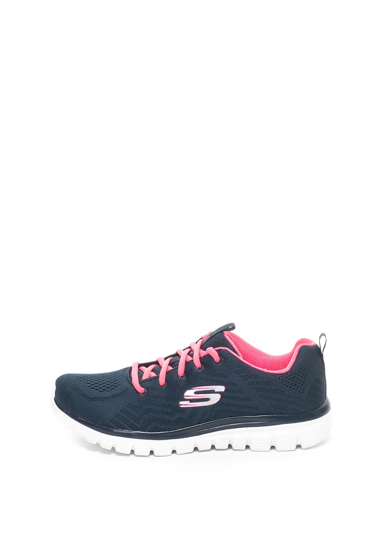 Oferte la Pantofi sport usori cu aspect tricotat si spuma de memorie Graceful