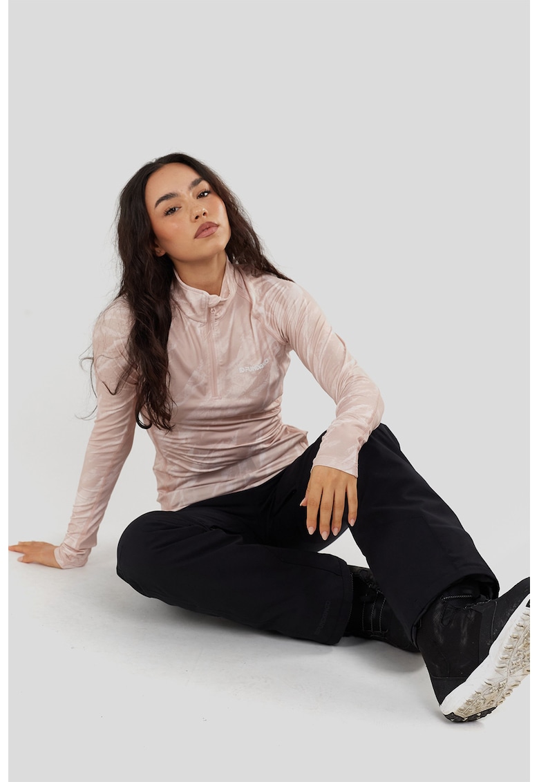 Oferte la Bluza de trening slim fit cu model Yade II Baselayer - Bej deschis