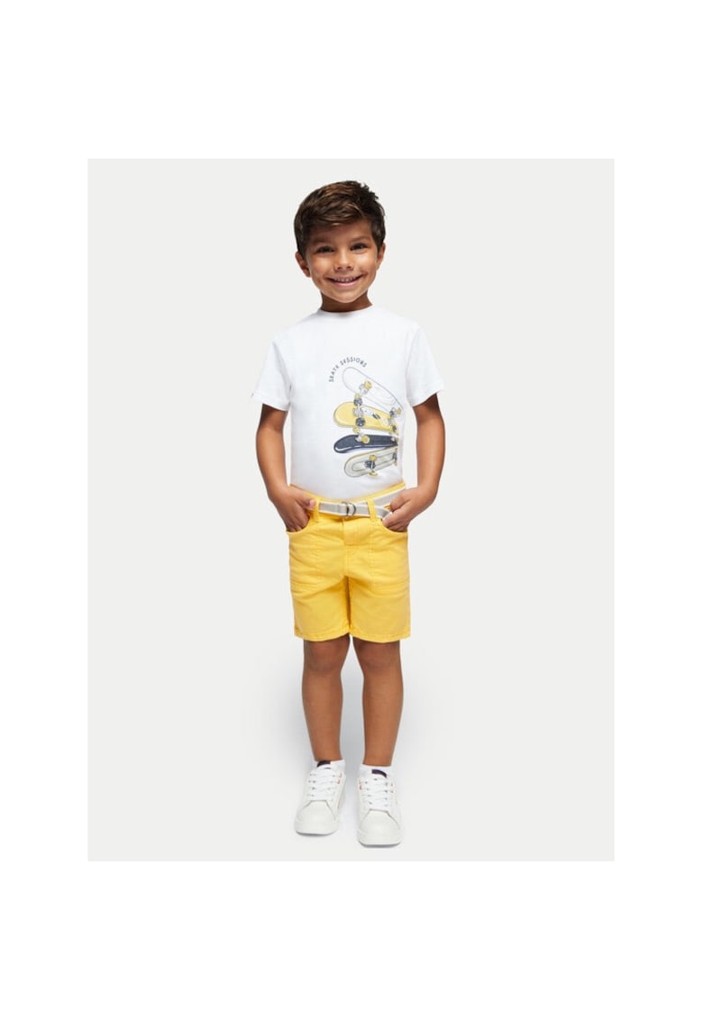 Oferte la Pantaloni copii -  140631 - Galben - Bumbac