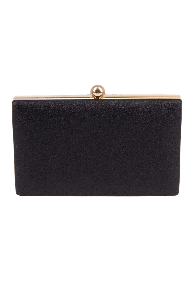 Oferte la Geanta-plic cu aspect stralucitor - Negru