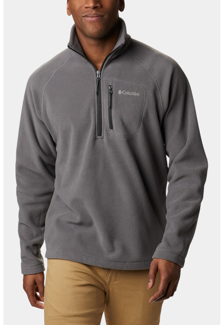Bluza de trening din fleece - pentru schi Fast Trek III - Gri inchis
