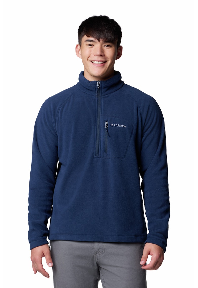 Bluza de trening din fleece - pentru schi Fast Trek III - Bleumarin