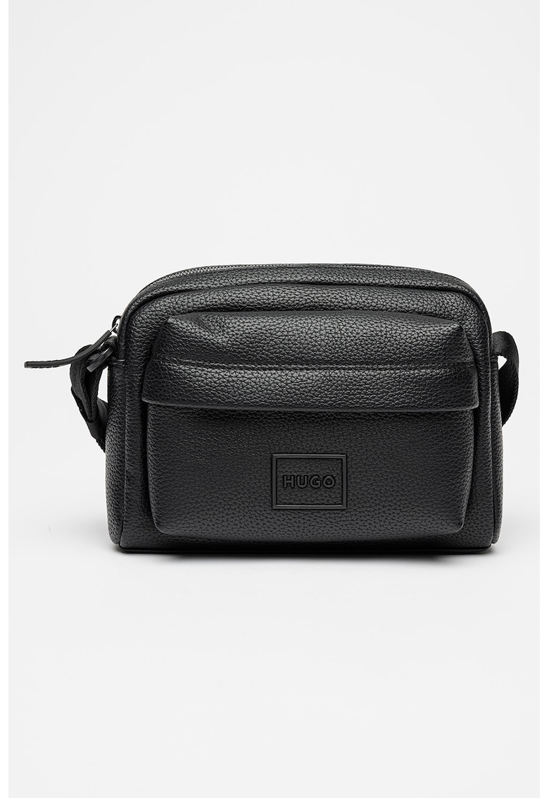 Oferte la Geanta crossbody cu logo - Negru