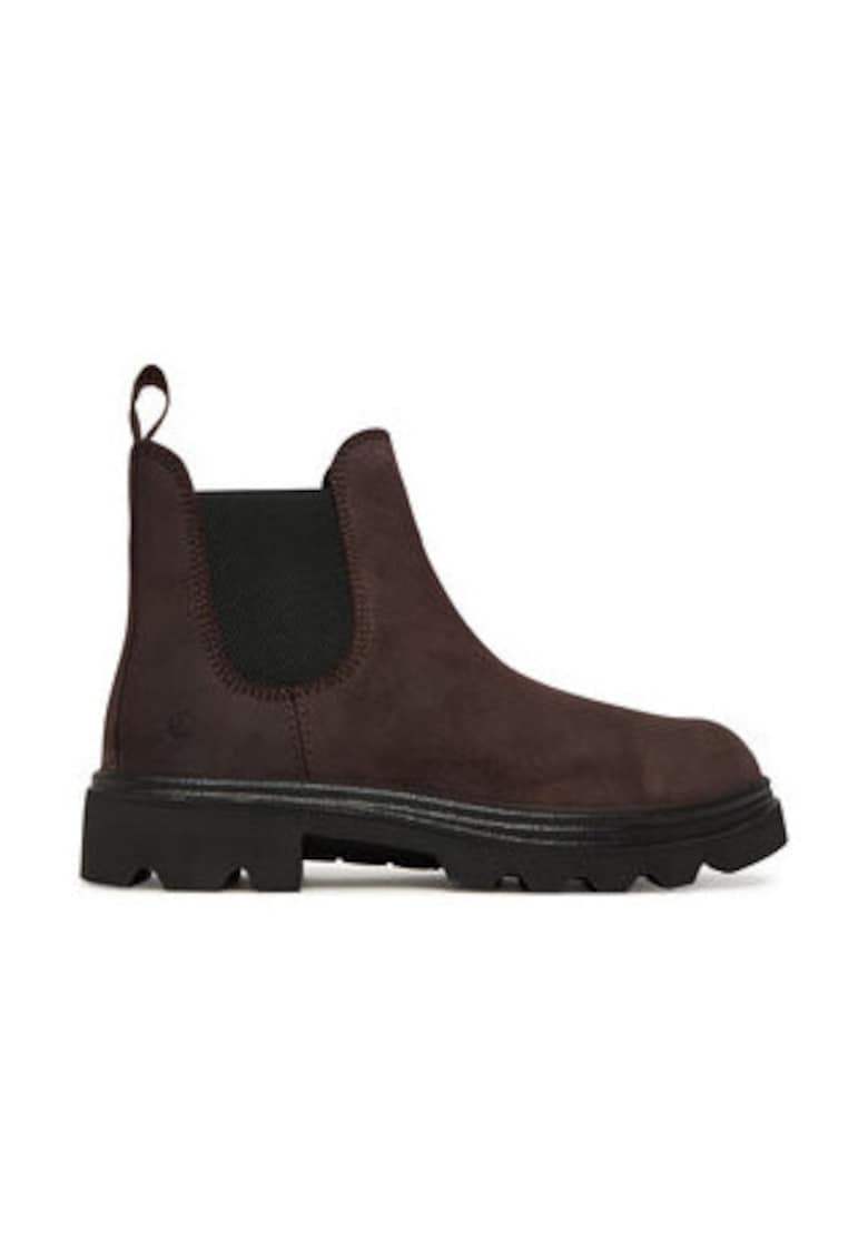 Oferte la Ghete dama -  Chelsea - piele naturala - maro