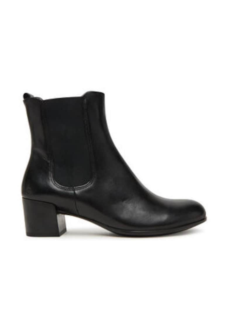 Oferte la Botine dama  piele - negru