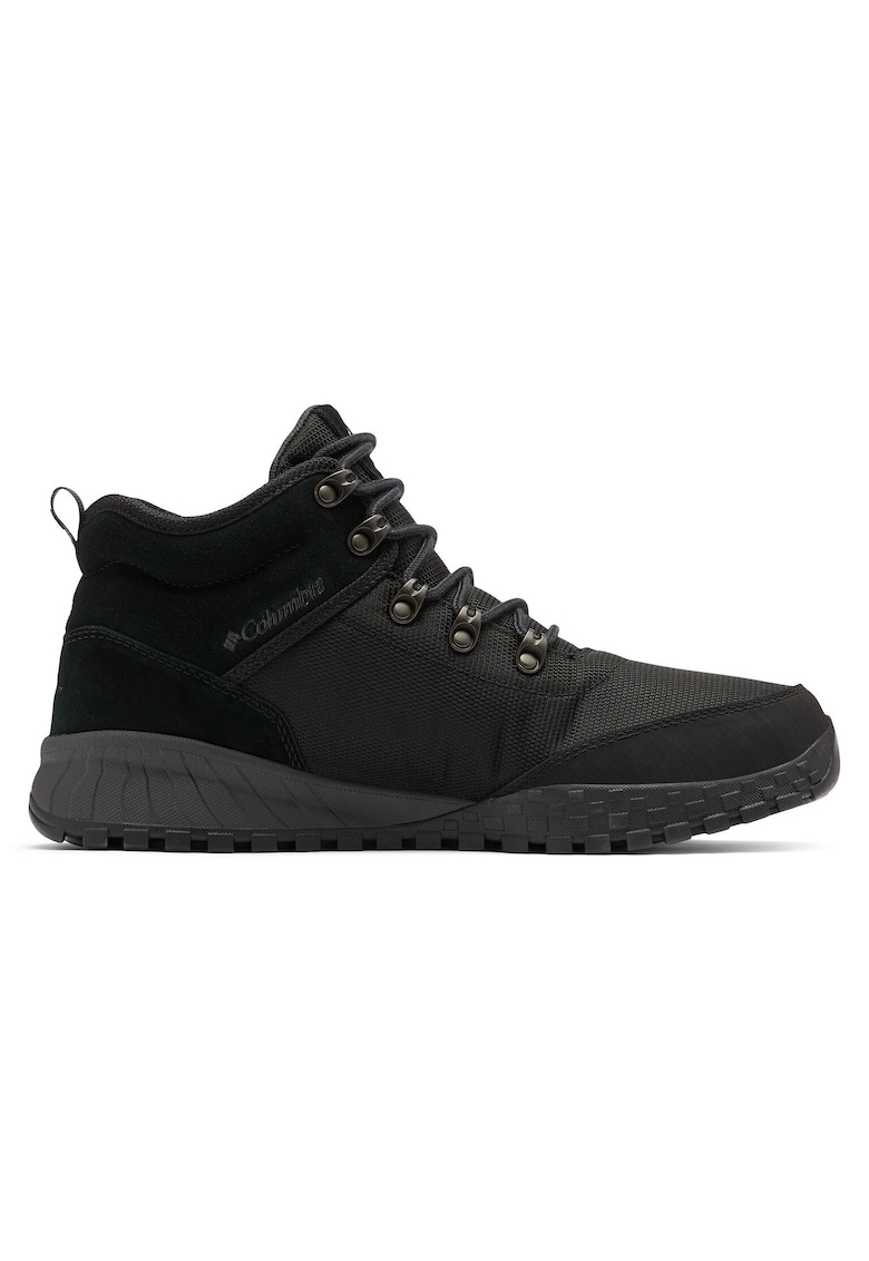 Oferte la Ghete trekking barbati -  piele naturala negru