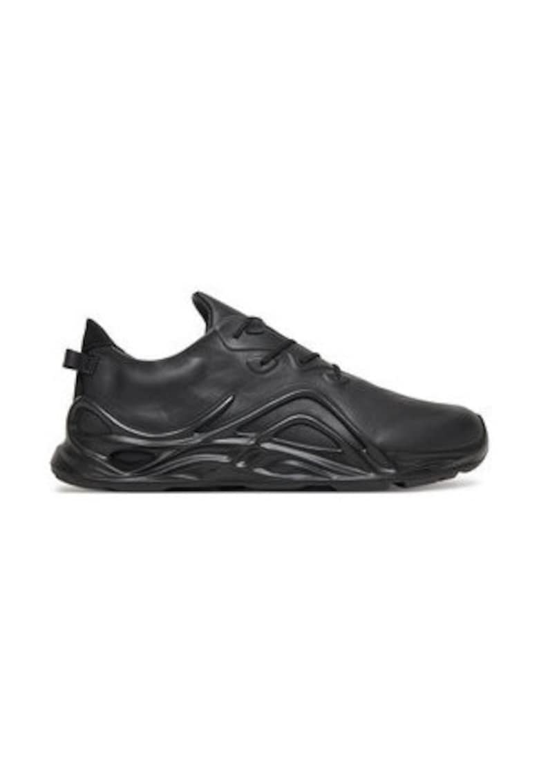 Oferte la Tenisi barbati 305538437 -  Piele naturala - Negru
