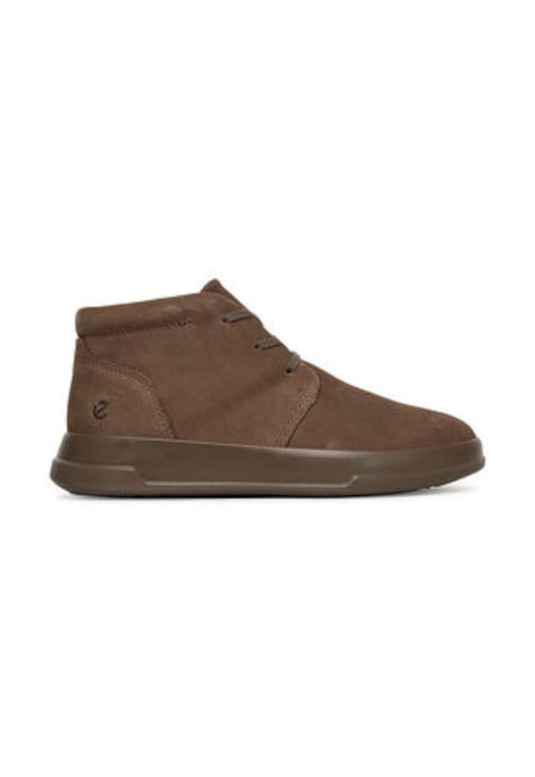 Oferte la Ghete dama  piele naturala - maro