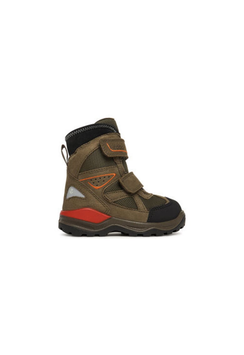 Oferte la Ghete de zapada copii -  piele naturala - kaki