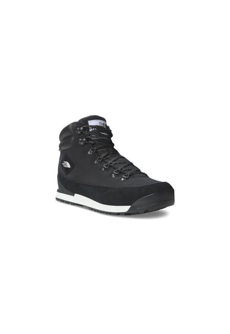 Oferte la Ghete trekking barbati -  piele naturala - negru - talpa cauciuc