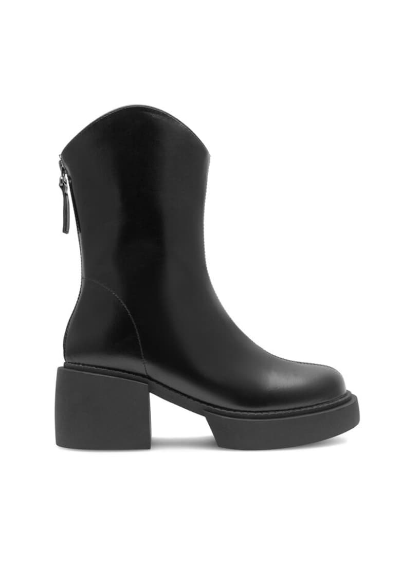 Oferte la Botine dama -  590558804761241 - Piele ecologica - Negru