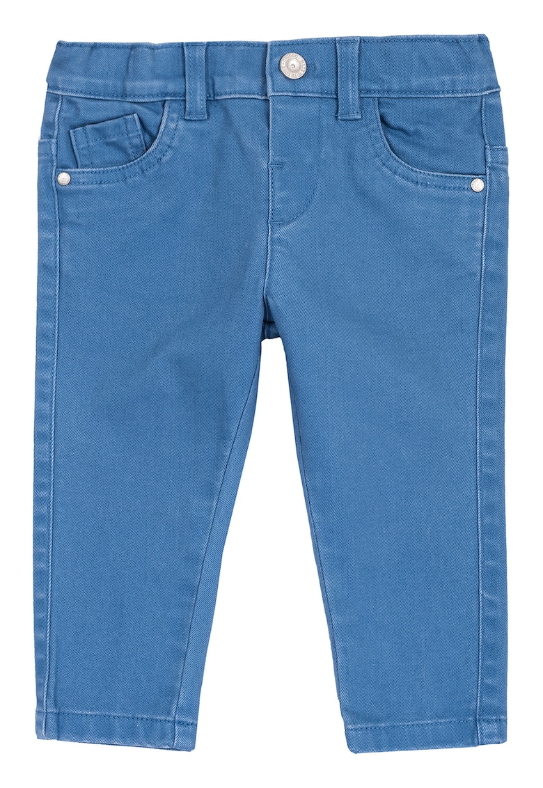 Oferte la Blugi skinny cu talie medie - Albastru