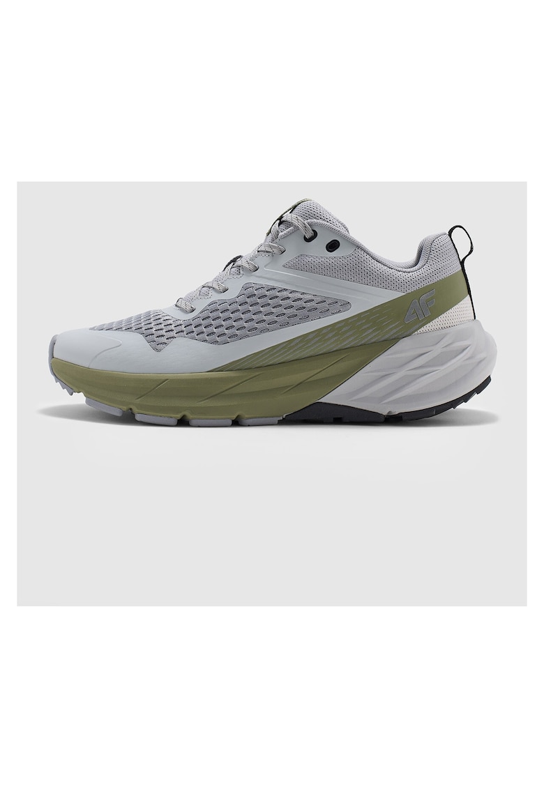 Oferte la Pantofi trekking barbati  plasa - gri/kaki