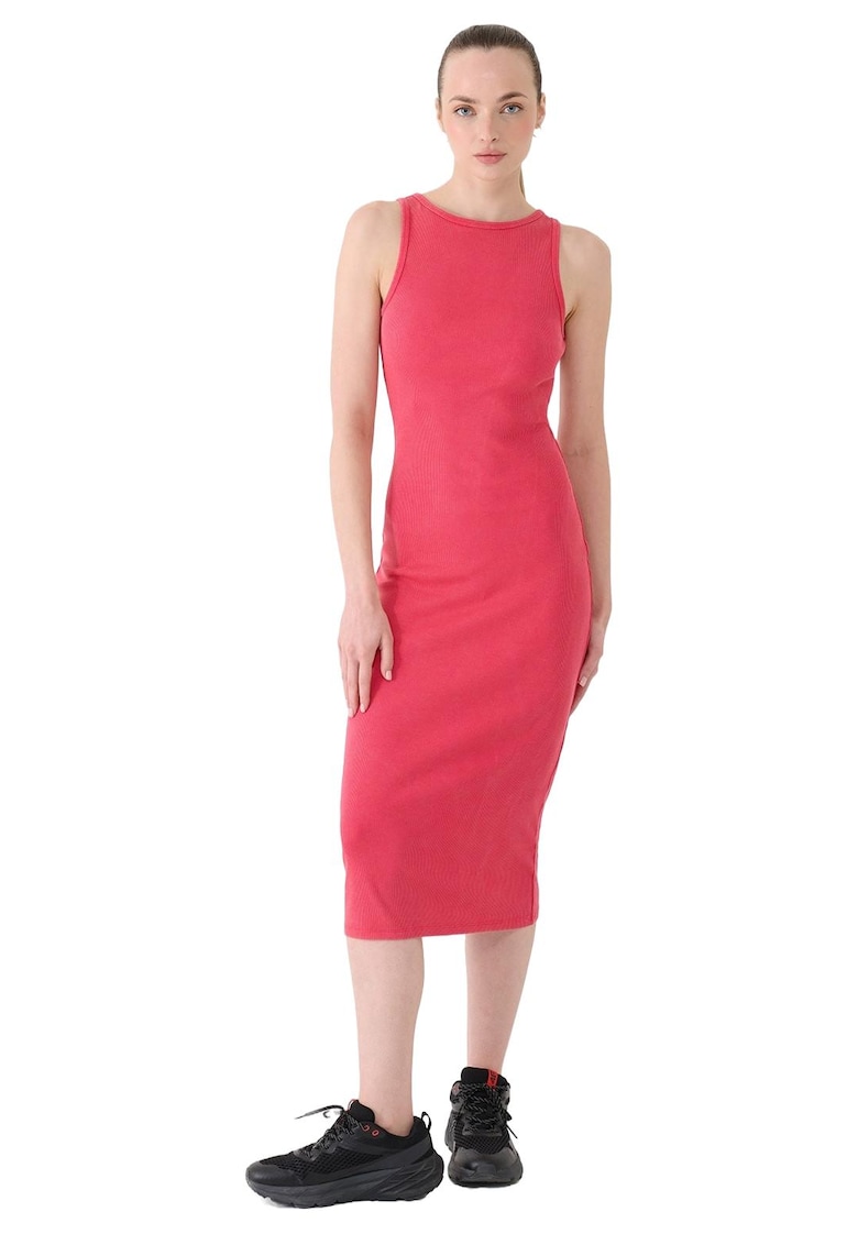 Oferte la Rochie tricotata  pentru femei - roz - elastica - bumbac