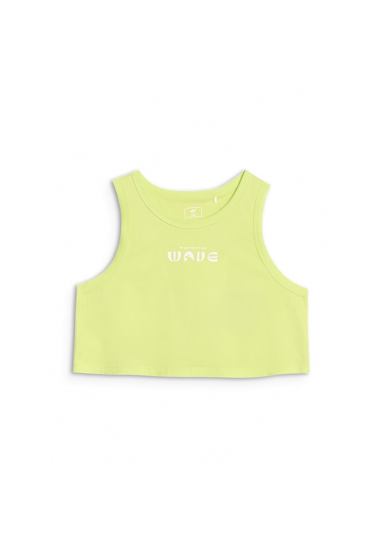 Oferte la Top pentru fete  oversized - 100% bumbac - verde