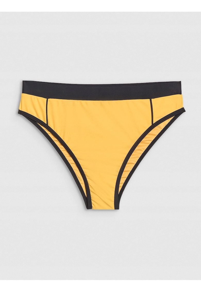 Oferte la Slip de bikini pentru femei  galben - elastic - sintetic