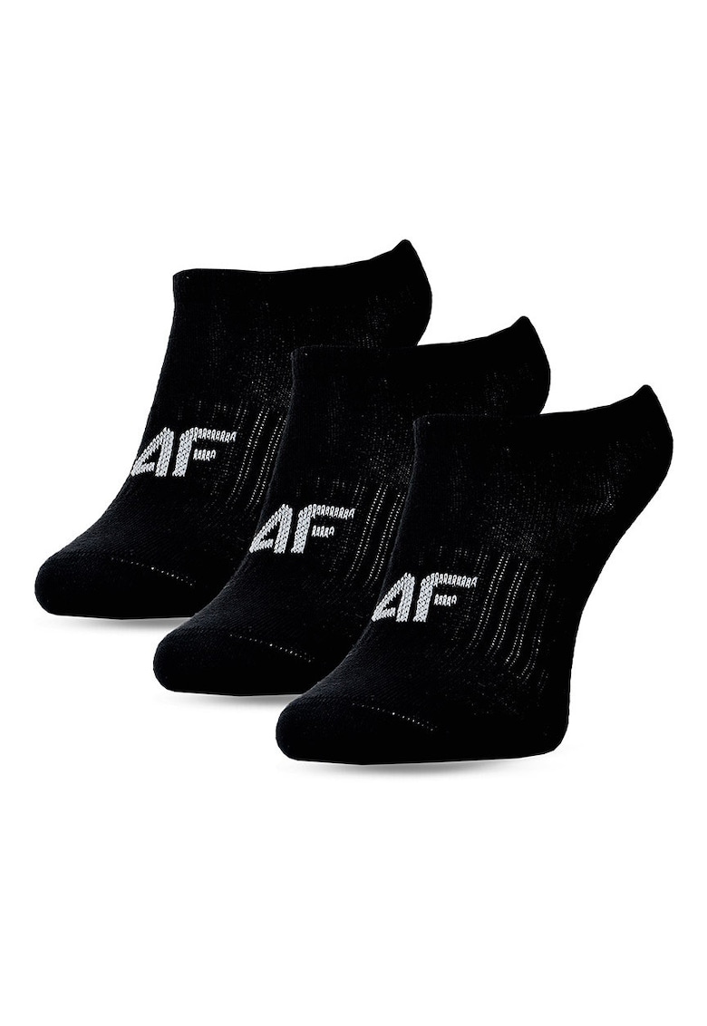 Oferte la Sosete  pentru fete - set de 3 - negre - bumbac - casual
