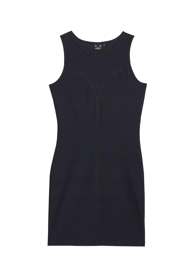 Oferte la Rochie midi  tricotata - negru - pentru femei