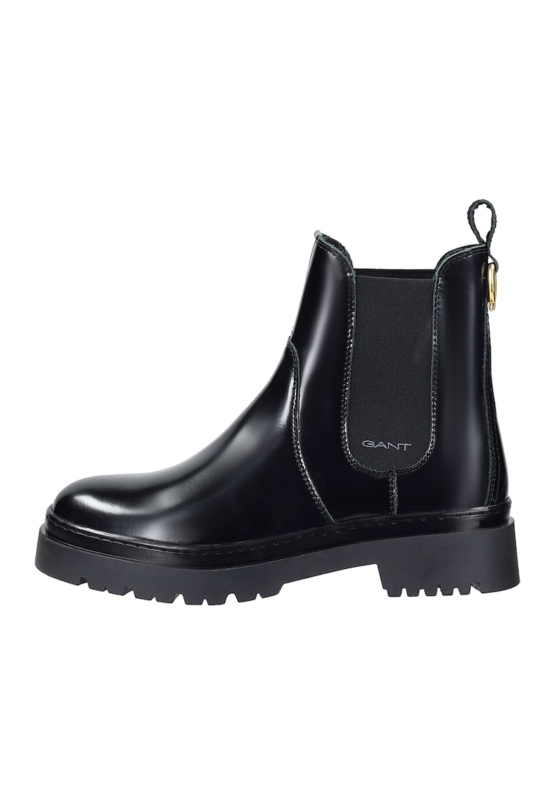 Oferte la Ghete Chelsea din piele Aligrey - Negru