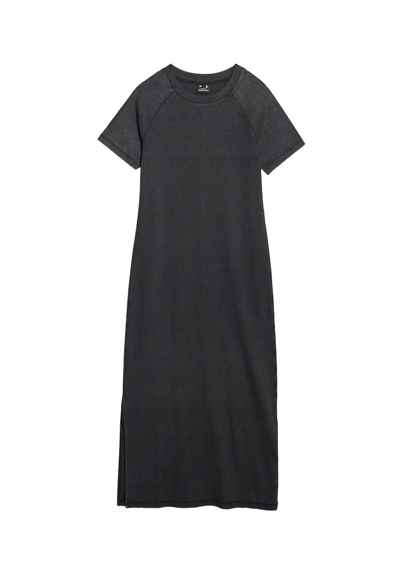 Oferte la Rochie midi  din tricot - bumbac - negru