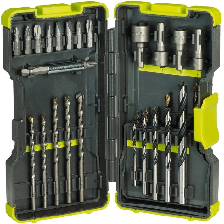 Oferte la bit and drill box RAK30MIX, 30 pieces, drill & bit set (green)