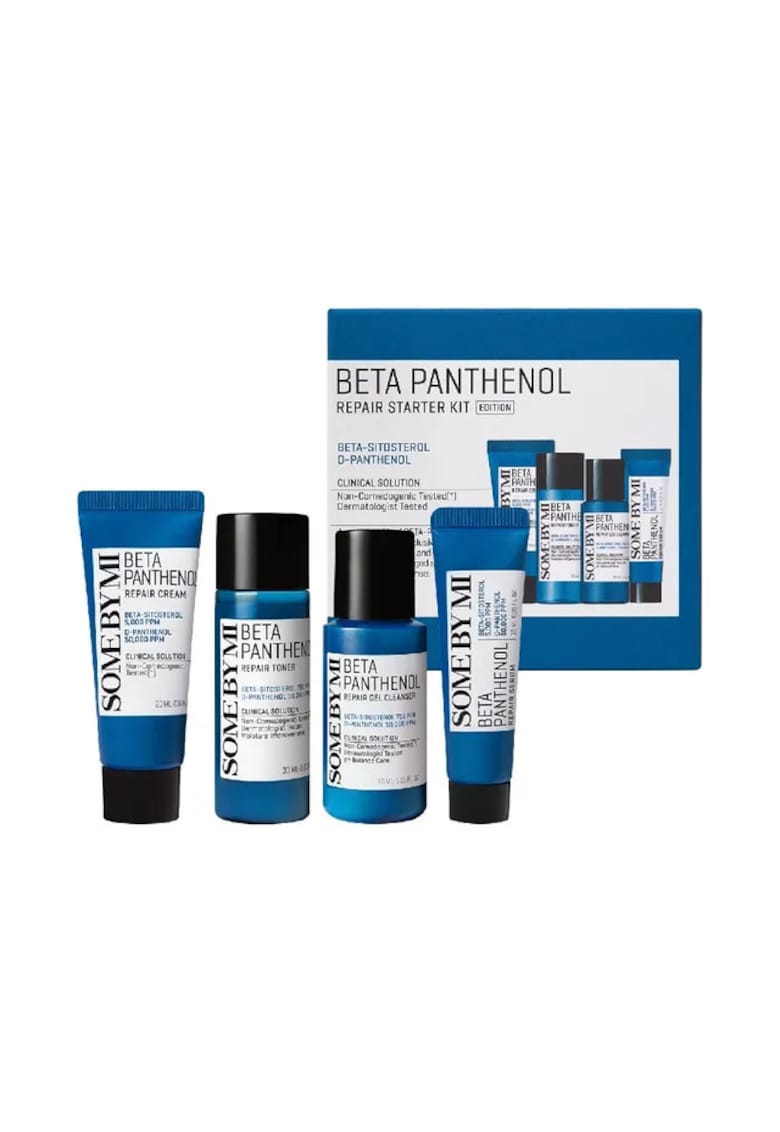 Set reparator pentru ingrijire faciala cu beta-panthenol - 4 produse