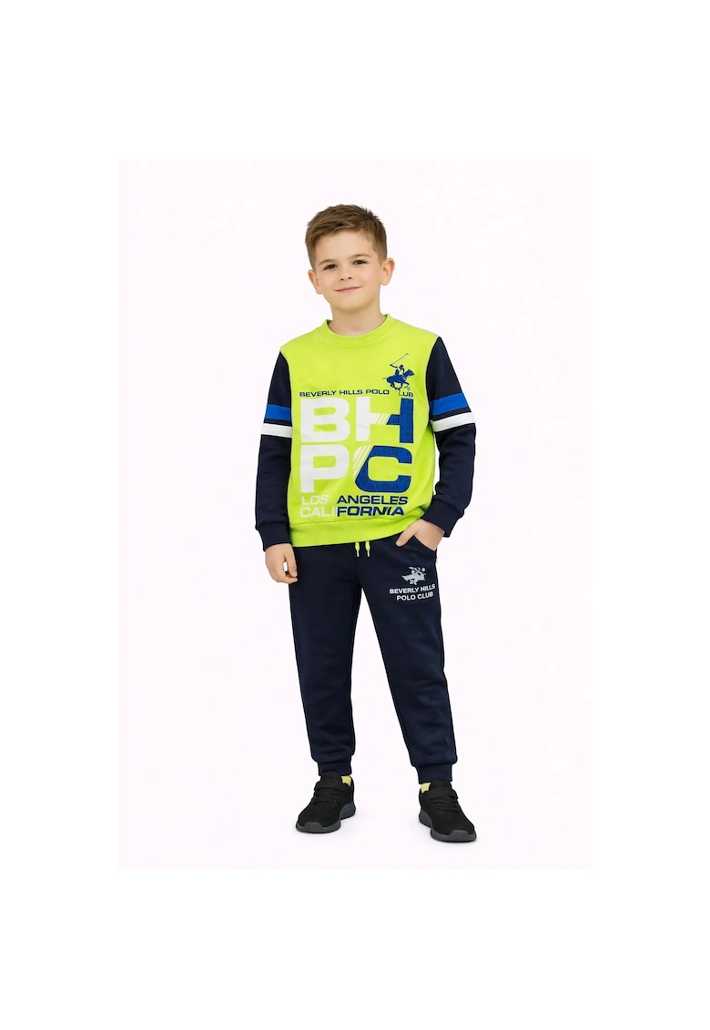 Trening baieti 7655T00008 - Verde lime/Bleumarin