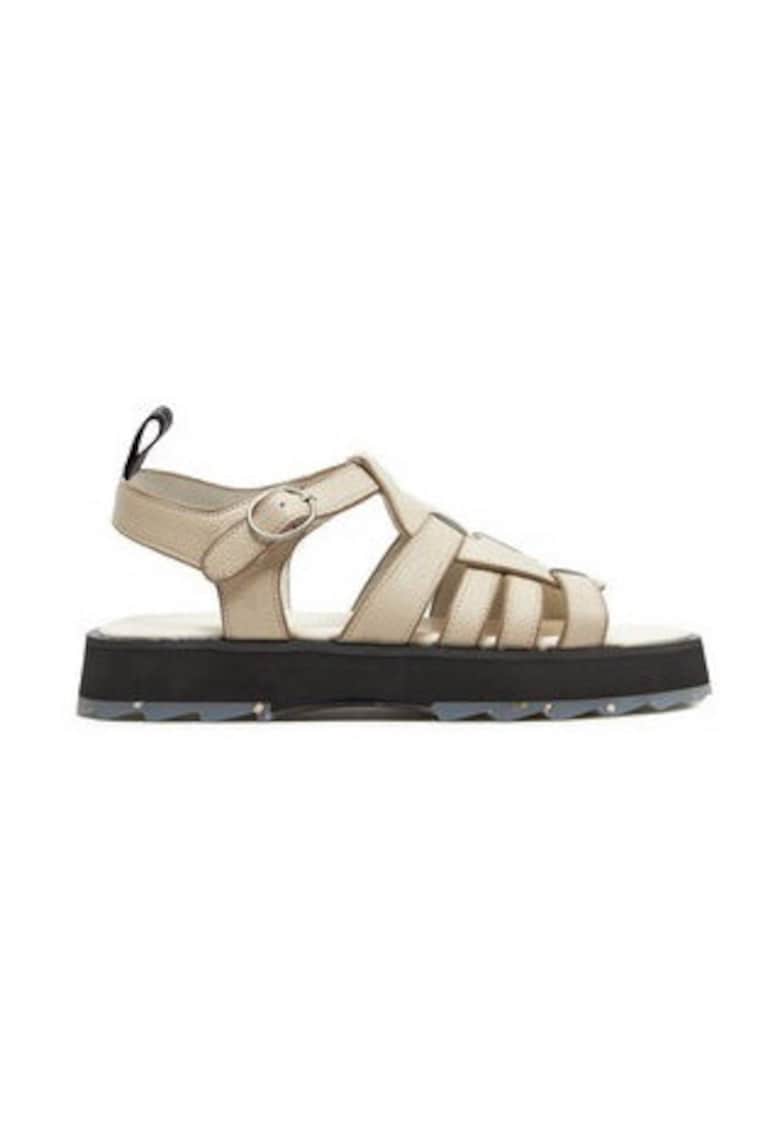 Oferte la Sandale dama  303548100 - Piele naturala - Bej - Bej