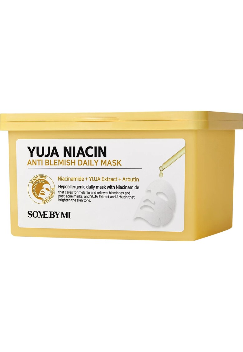 Yuja Niacin Anti-Blemish Daily Mask Masca de fata iluminatoare 30 buc