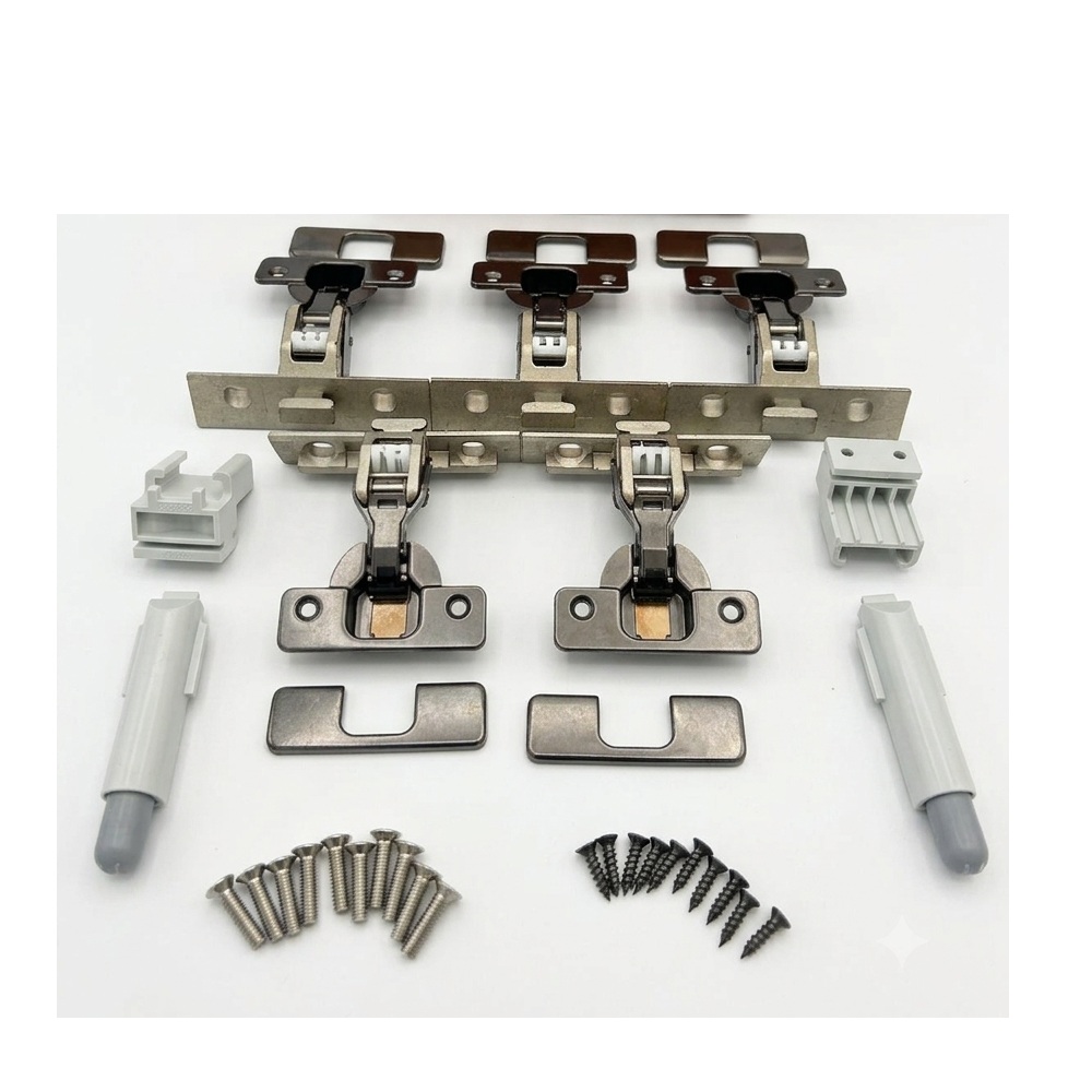 Oferte la Kit amortizoare Smove + 5 balamale de interior Exedra Gravity, titan