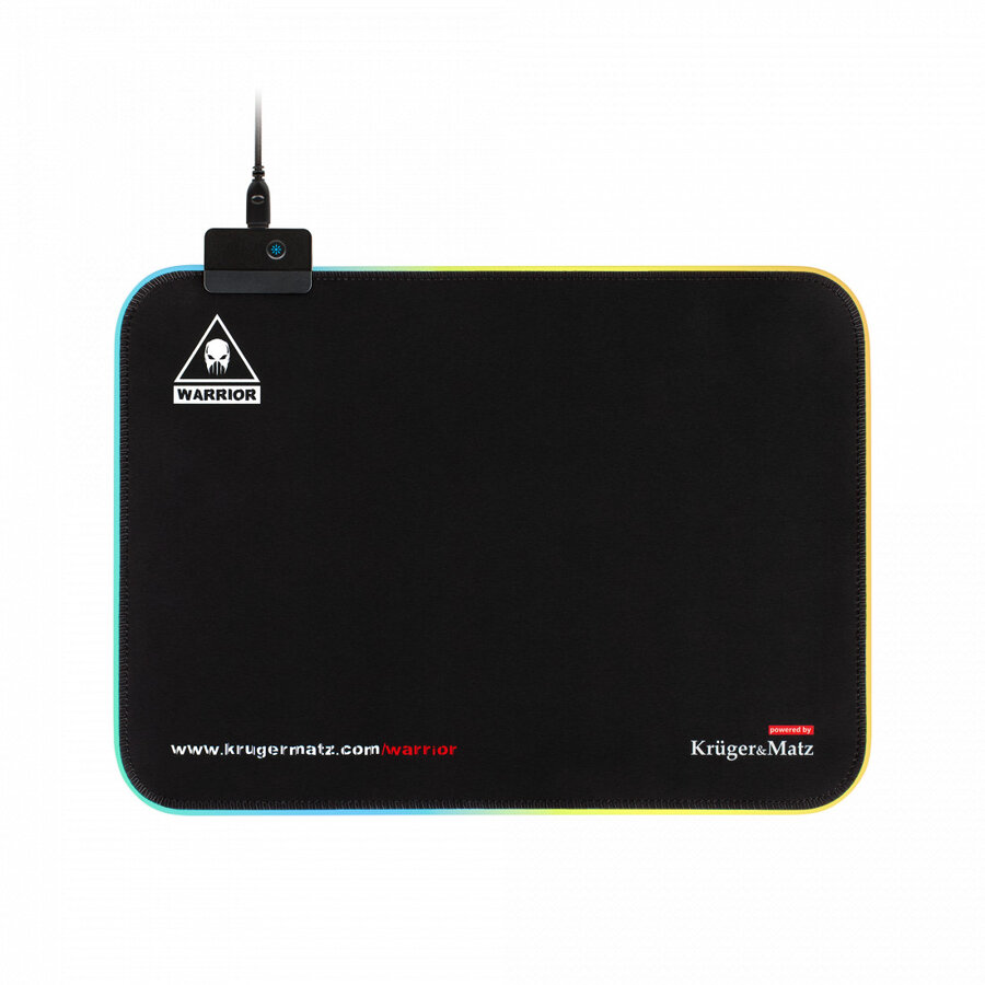 Oferte la Mousepad Gaming KM0766 Iluminare LED Negru
