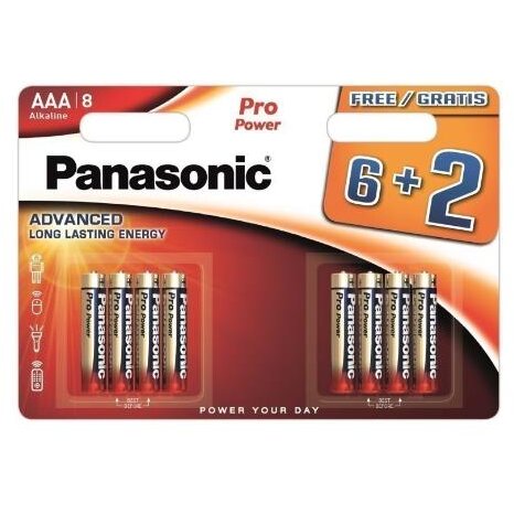 Oferte la Baterii Alcaline Pro Power LR03PPG/8BW AAA 1.5V Blister 8 Bucati