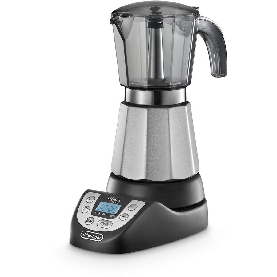 Oferte la Cafetiera DeLonghi EMKP63B Alicia Plus, 450 W, 0.5 l, 6 cesti