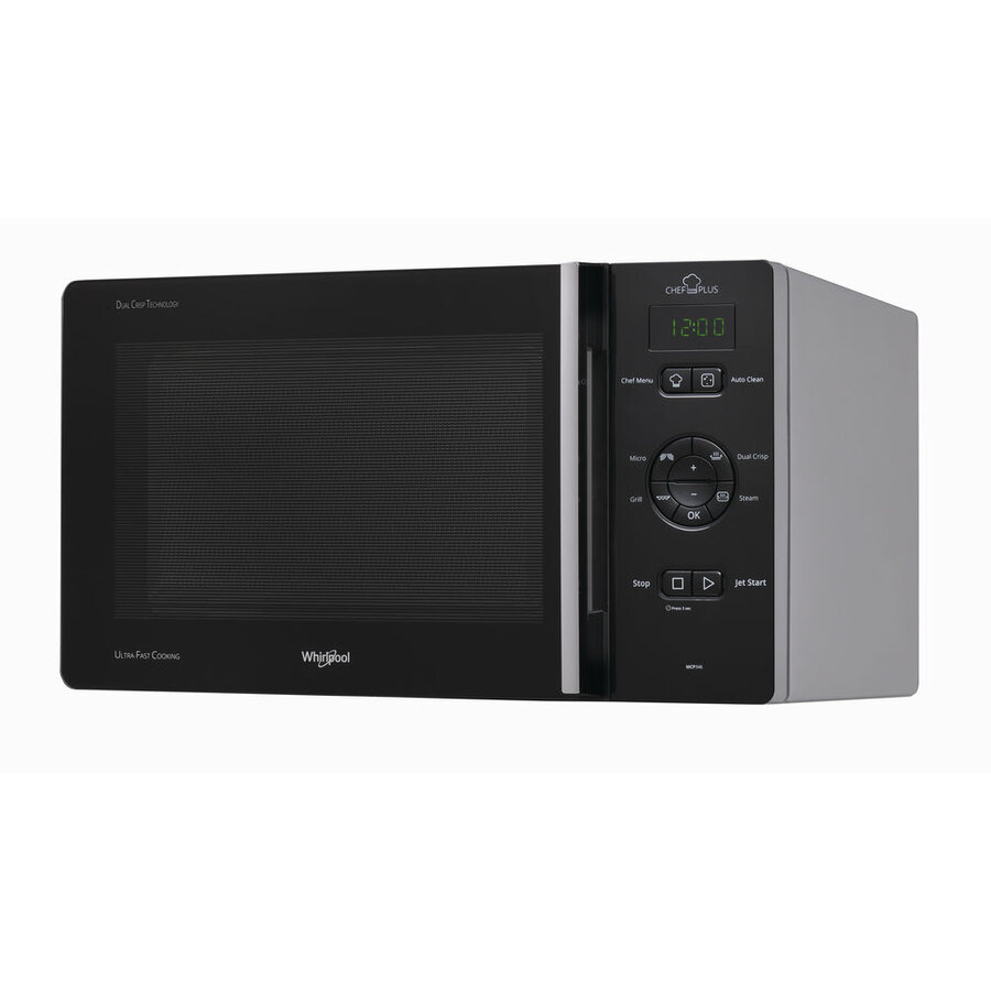 Oferte la Cuptor cu microunde Whirlpool MCP 346 SL, Functie grill, 25 l, 800 W, Argintiu