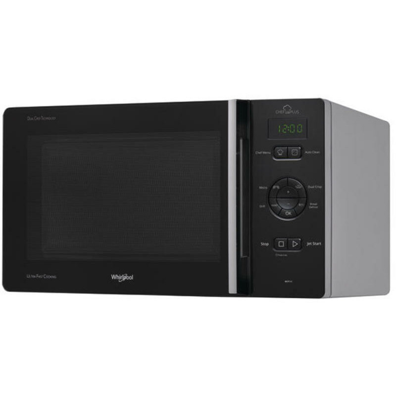 Oferte la Cuptor cu microunde Whirlpool MCP 345 SL, functie grill, negru