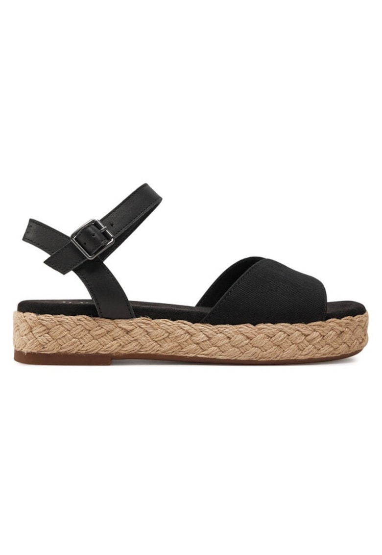 Oferte la Sandale dama  303521059 - Piele naturala/Textil - Negru