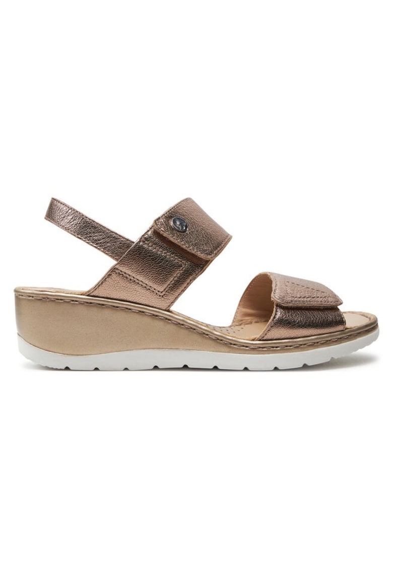 Oferte la Sandale dama -  30420715036 - Piele naturala - Auriu