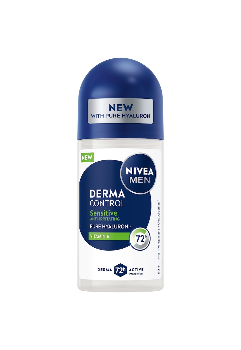 Oferte la Deodorant roll-on  MEN Derma Control Sensitive - protectie antiperspiranta 72 de ore - 50 ml