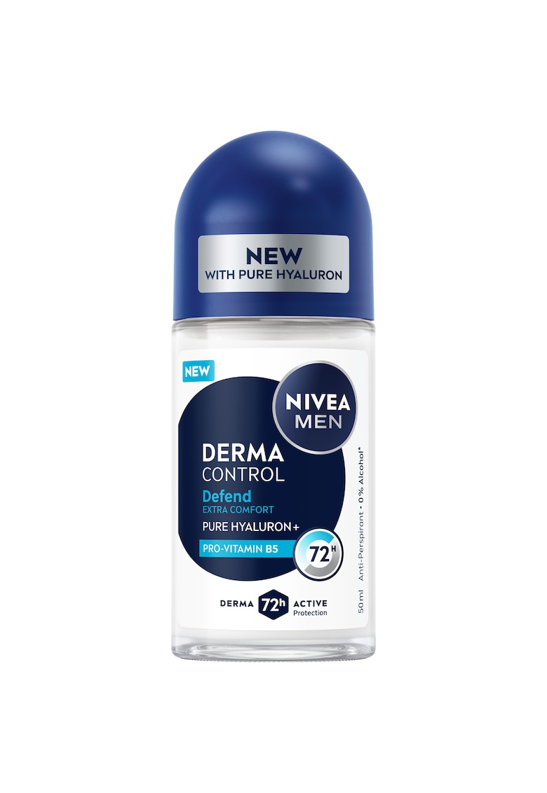 Oferte la Deodorant roll-on  MEN Derma Control - protectie Deodoranta 72 de ore - 50 ml