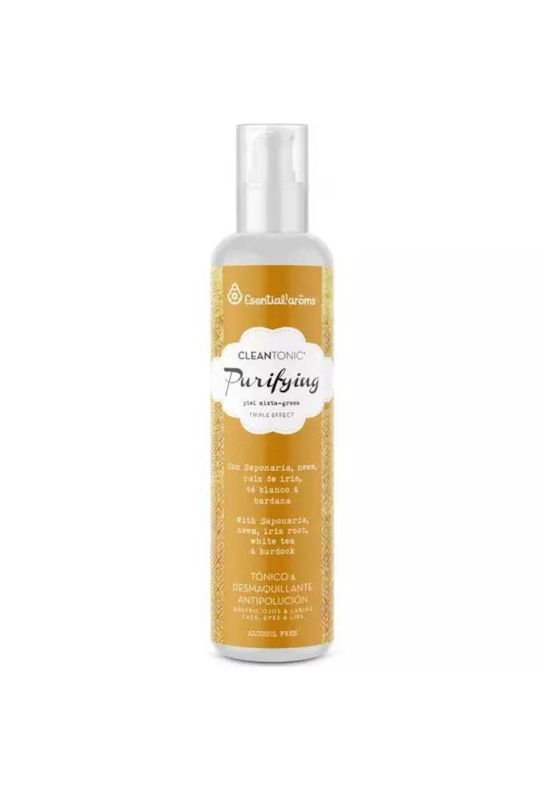 Oferte la Lotiune tonica si demachiant bio anti poluare pentru fata - ochi si buze -  Cleantonic Purifying - 200 ml