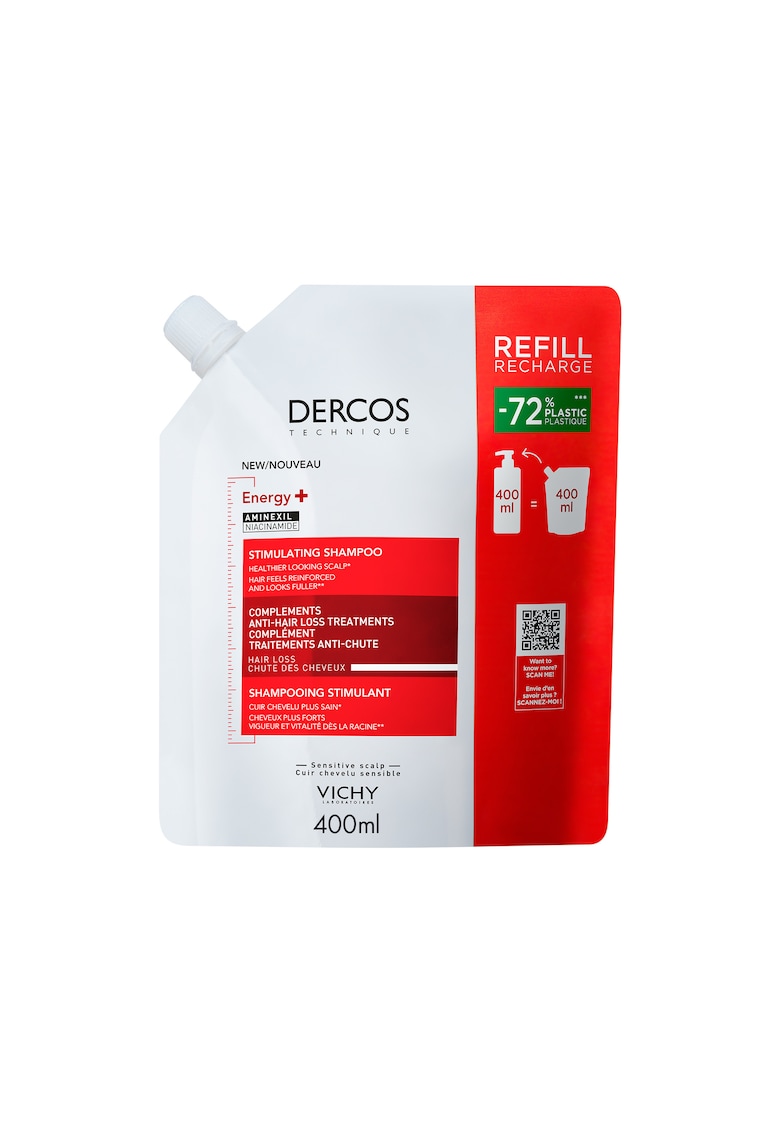 Oferte la Sampon energizant  Dercos Energy + impotriva caderii parului cu aminexil - 0.4 l