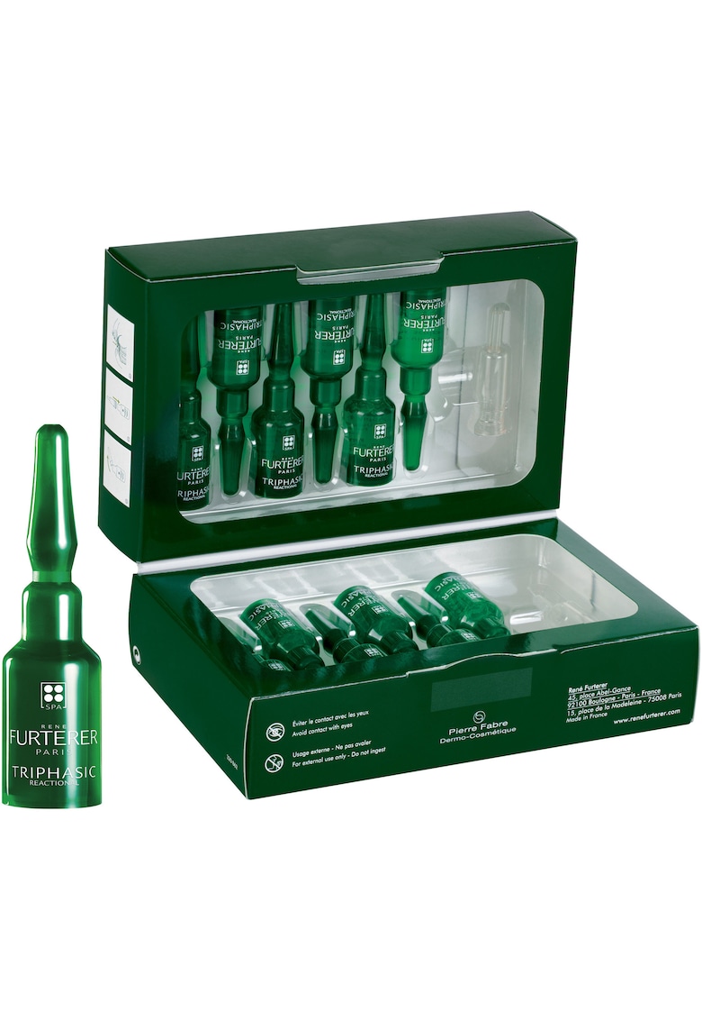 Oferte la Ser concentrat 2-in-1 impotriva caderii parului Triphasic Reactional - e - 12x 5ml