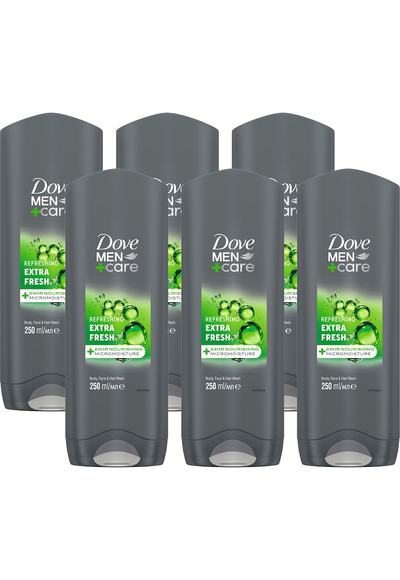 Oferte la Gel de dus  Men + Care Extra Fresh - 6x250 ml